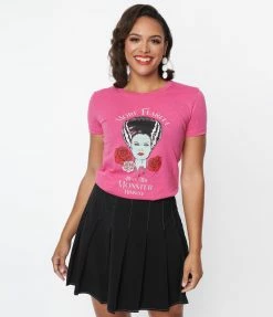 Universal Monsters X Unique Vintage More Fearful Fitted Graphic Tee