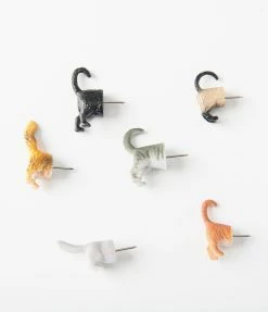 Kikkerland Accessories Cat Butt Push Pins