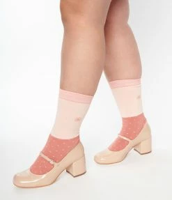 The WOW Effect Pink Free The Nipple Socks Accessories