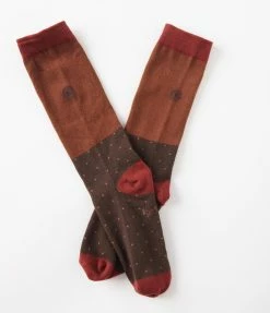 The WOW Effect Accessories Brown Free The Nipple Socks