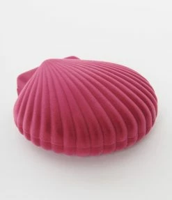The WOW Effect Pink Velvet Seashell Venus Jewelry Box Accessories