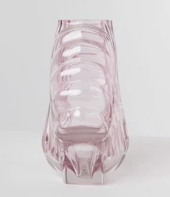 The WOW Effect Pink Seashell Glass Vase Accessories