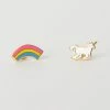 Yellow Owl Workshop Accessories Unicorn & Rainbow Earrings