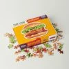 Parragon Gifts Burger Shaped One Hundred Piece Puzzle Accessories