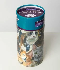 Parragon Gifts Accessories Double Sided Cats & Dog Puzzle