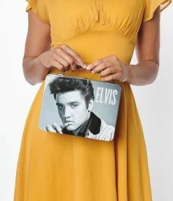 Bioworld Elvis Presley Metal Lunch Box