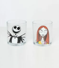 Bioworld Nightmare Before Christmas Glass Tumbler Set