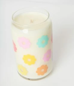 Talking Out Of Turn Accessories Rainbow Daisy Candle