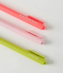 Talking Out Of Turn Over It Gel Pen Set Accessories