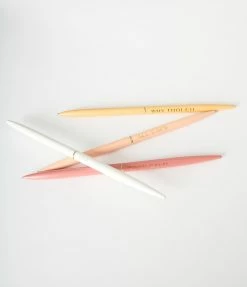 Finelines (Designworks) Accessories Cream Slim Metal Twisty Pen Set