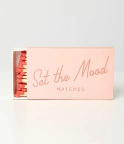 Paddywax Set The Mood Matches