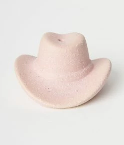 Paddywax Pink Cowboy Hat Incense Holder