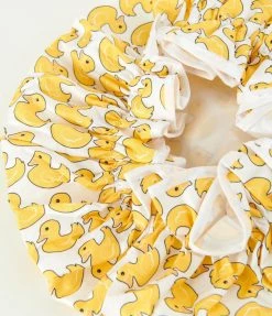 Finelines (ORE) Rubber Duckie Fabric Shower Cap Accessories