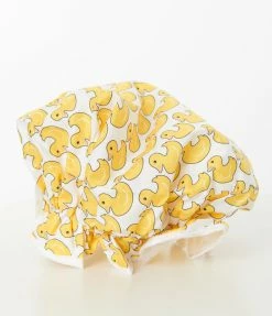 Finelines (ORE) Rubber Duckie Fabric Shower Cap Accessories
