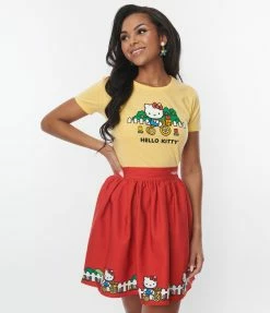 Hello Kitty X Smak Parlour Bike Ride Fitted Tee