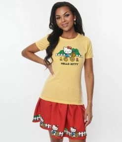 Hello Kitty X Smak Parlour Bike Ride Fitted Tee