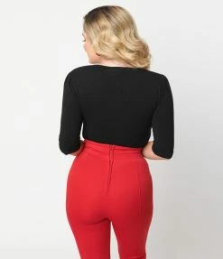 Silver Stop Inc. (Voodoo Vixen) Voodoo Vixen Queen Of Hearts Knit Top