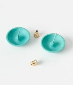 Joia Blue Smiley Face Earrings