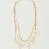 Joia Gold Daisy Layer Necklace Accessories