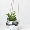 EGG 4 Inch Disco Ball Hanging Planter