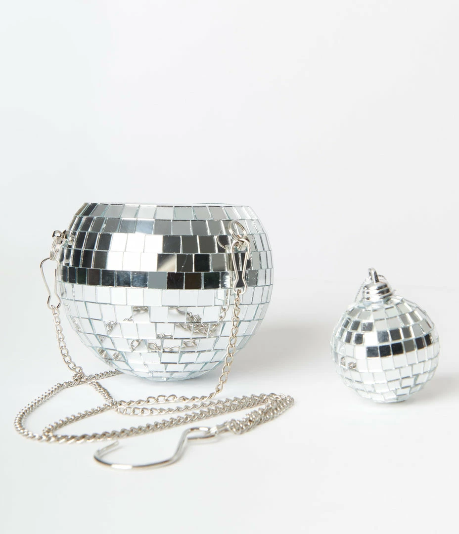 EGG 4 Inch Disco Ball Hanging Planter
