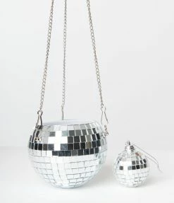 EGG 4 Inch Disco Ball Hanging Planter