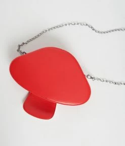 Miss Sparkling Red Mushroom Handbag