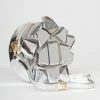 Faire ( Bewaltz) Silver Patent Leatherette Gift Ribbon Handbag Accessories