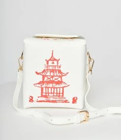 Faire ( Bewaltz) Accessories Chinese Takeout Box Leatherette Handbag