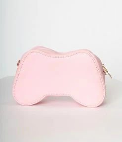 Faire ( Bewaltz) Pink Leatherette Game Controller Handbag