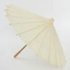 Faire (Weddingstar Inc.) Ivory Paper & Bamboo Handle Parasol Accessories