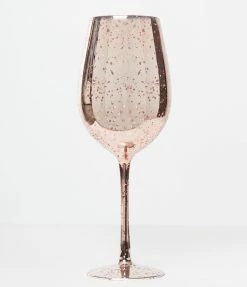 Faire (Weddingstar Inc.) Accessories Rose Gold Mercury Wine Glass
