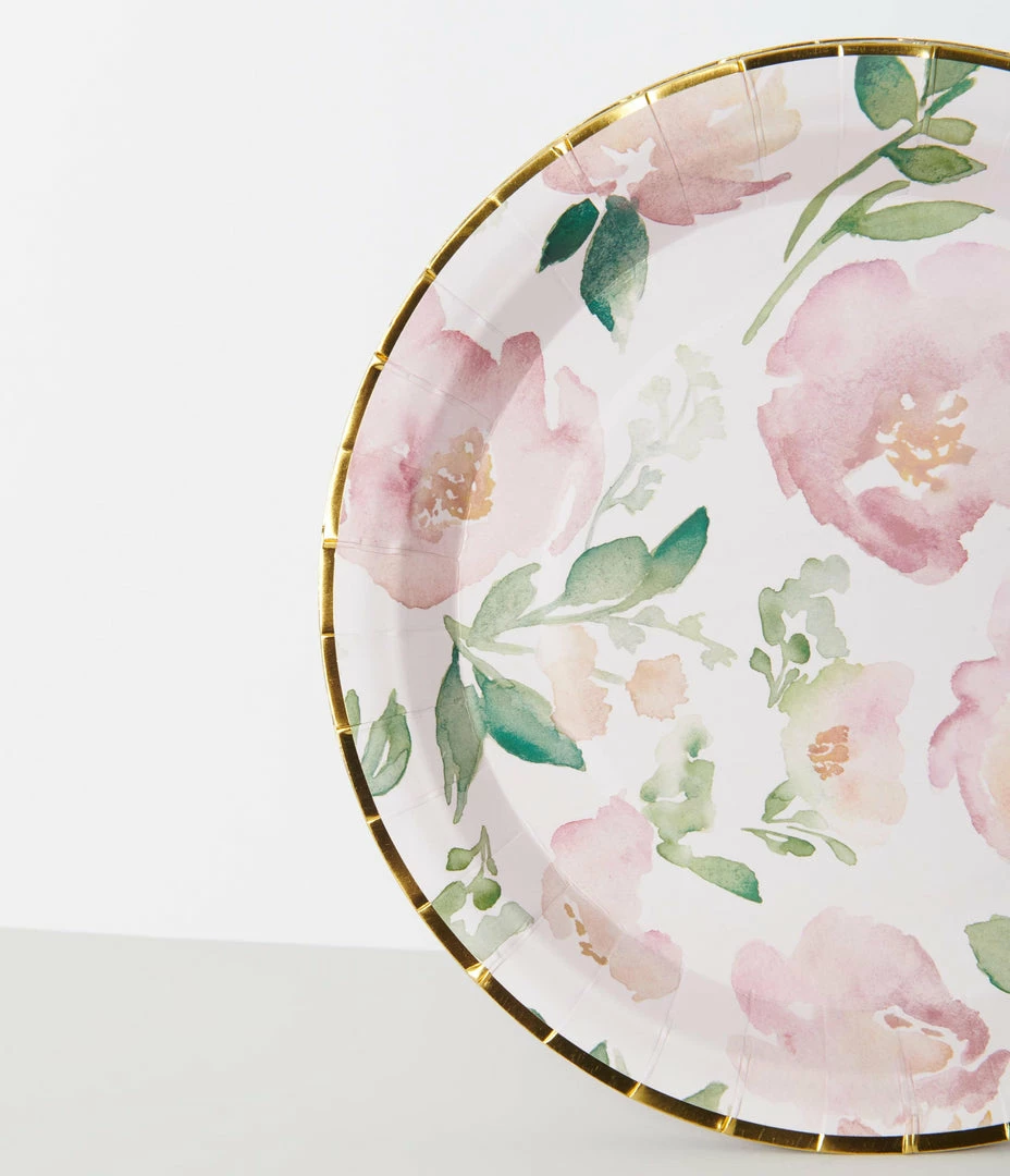 Faire (Weddingstar Inc.) Floral Garden Paper Plates Set Gifts & Home