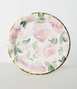 Faire (Weddingstar Inc.) Floral Garden Paper Plates Set Gifts & Home