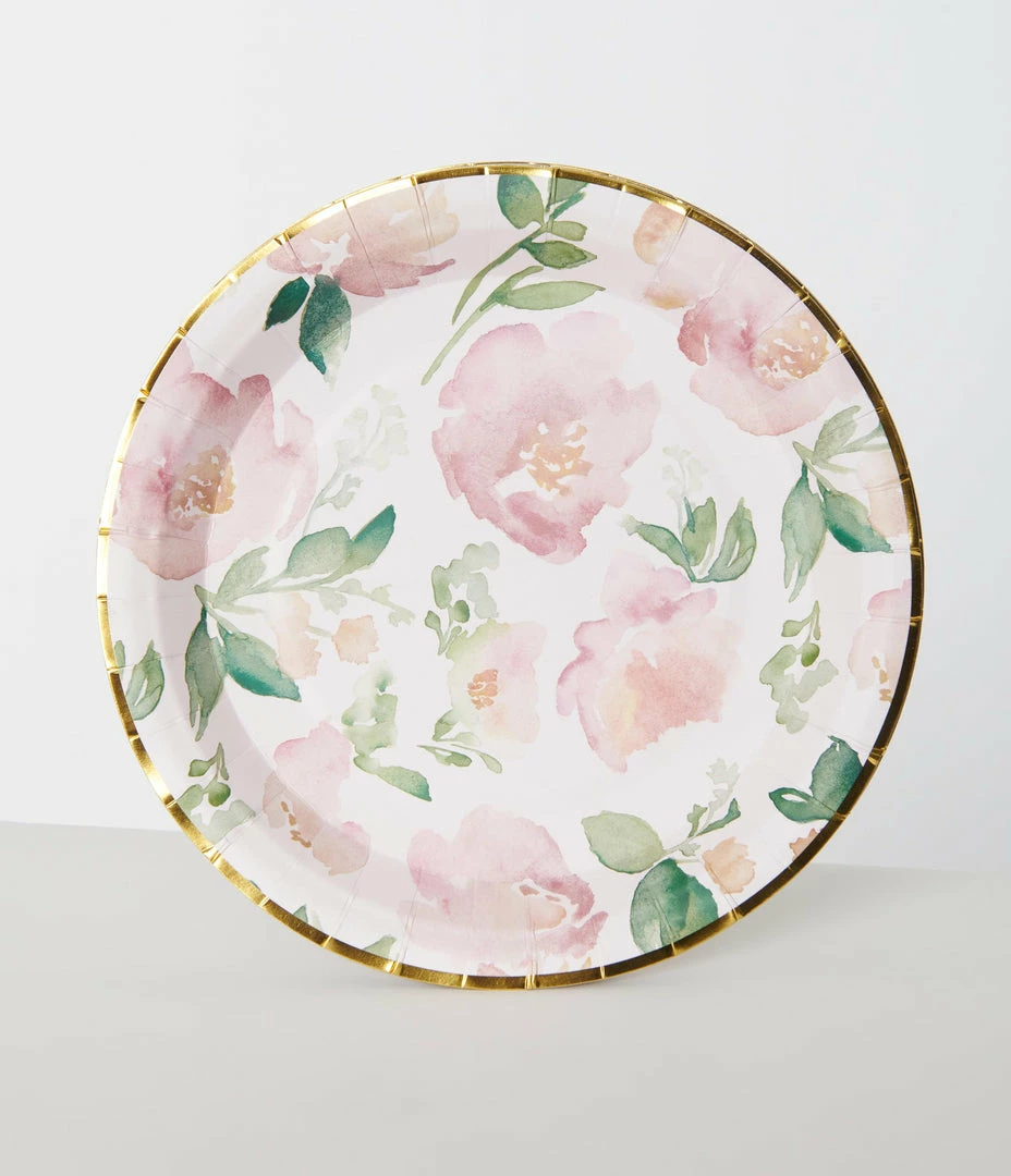 Faire (Weddingstar Inc.) Floral Garden Paper Plates Set Gifts & Home