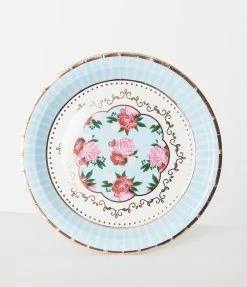 Faire (Weddingstar Inc.) Floral Tea Party Paper Plates Set Gifts & Home