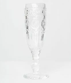 Faire (Weddingstar Inc.) Vintage Style Clear Glass Champagne Flute Accessories