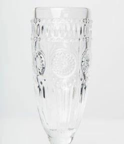 Faire (Weddingstar Inc.) Vintage Style Clear Glass Champagne Flute Accessories