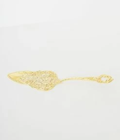Faire (Weddingstar Inc.) Small Gold Cake Server