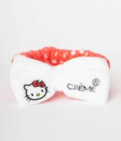 Joia Accessories Hello Kitty Pink & White Polka Dot Plush Headband