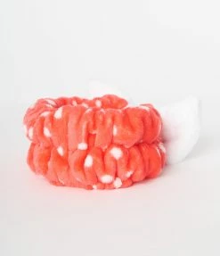 Joia Accessories Hello Kitty Pink & White Polka Dot Plush Headband