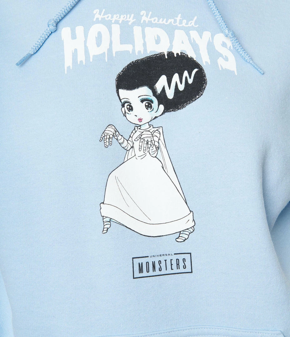 Universal Monsters X Unique Vintage The Bride Haunted Holidays Sweatshirt