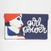 Ricki Designs Girl Power Beaded Clutch