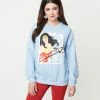 DC Comics X Unique Vintage Wonder Woman Holiday Sweatshirt