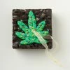 Kurt Adler Chocolate Chip Cannabis Brownie Ornament
