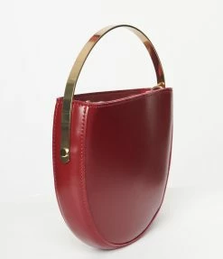 Joia Wine Leatherette Handbag Accessories
