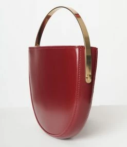 Joia Wine Leatherette Handbag Accessories