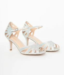 Fortune Dynamic Silver Rhinestone Heels