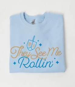 Femfetti Driedel Rollin Crewneck Sweatshirt Graphic Tees