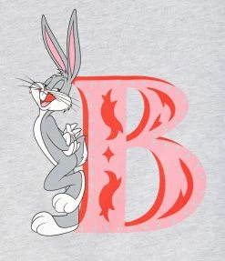 Looney Tunes X Unique Vintage Bug Bunny Fitted Graphic Tee New Arrivals!